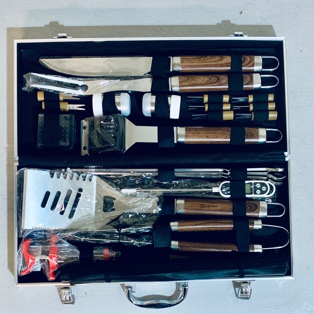 Romanticist Stainless Grill Tool Set